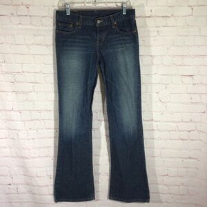Vintage Abercrombie & Fitch Women's Boot Cut Jeans - Dark Blue